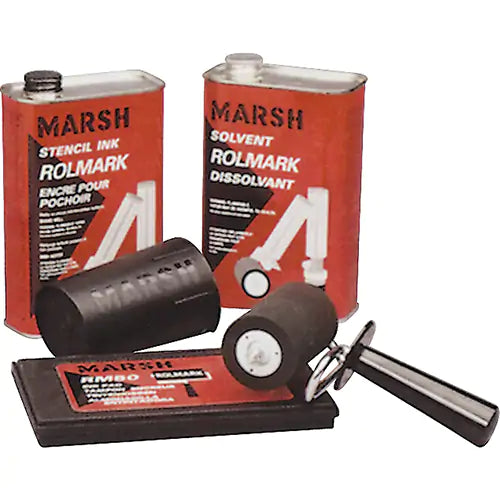 Rolmark Stencil Systems - 3" Replacement Rollers - 310013