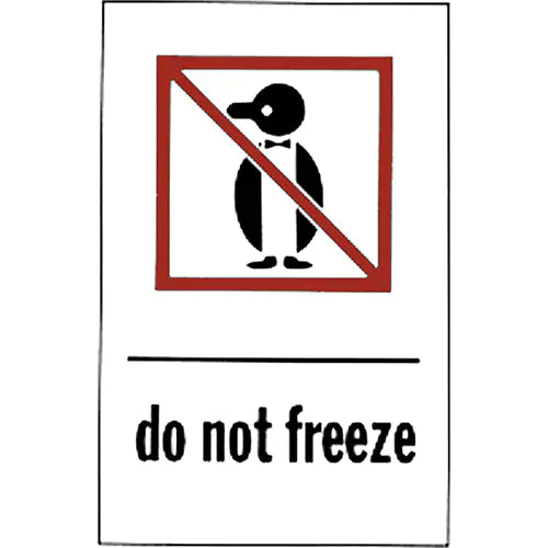 "Do Not Freeze" Special Handling Labels - 1067