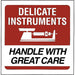 "Delicate Instruments" Special Handling Labels - 1091