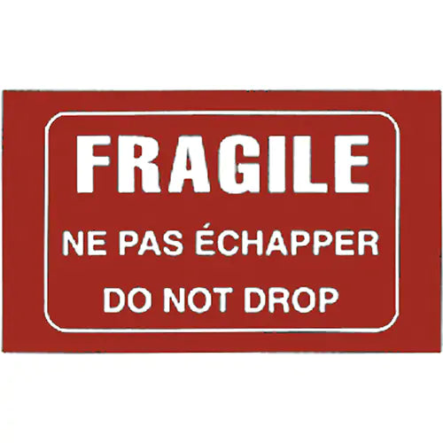 "Fragile" Bilingual Special Handling Labels - TT05053