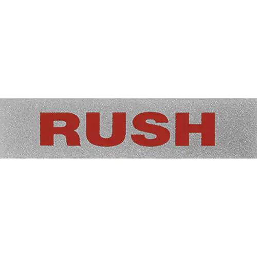 "Rush" Special Handling Labels - P-3