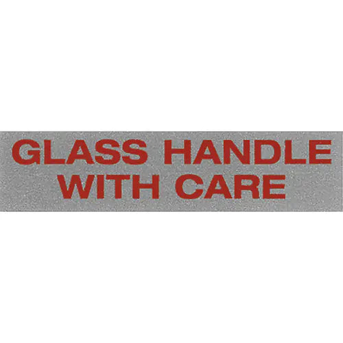 "Glass Handle with Care" Special Handling Labels - P-6