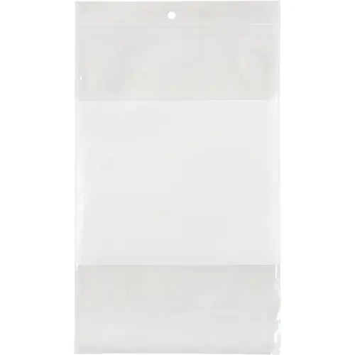 White Block Poly Bags - PF941