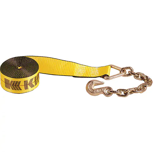 Winch Strap with Chain Anchor - 423040