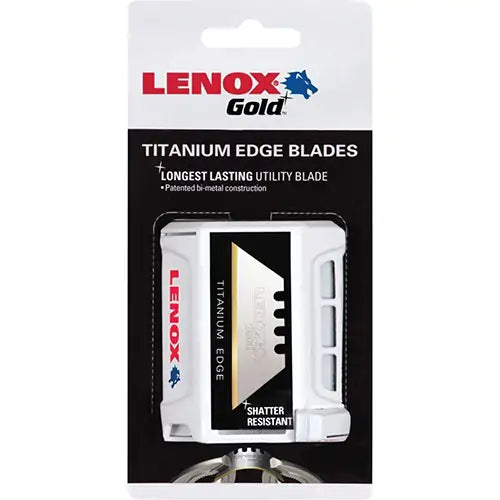 Lenox Gold® Utility Knife Blades - 20352GOLD100D