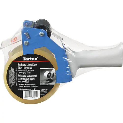 Tartan™ Box Sealing Tape with Dispenser - A22-WD