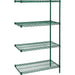 Heavy-Duty Green Epoxy Finish Wire Shelving - RL653