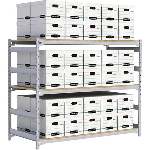 Wide Span Record Storage Shelving - RN007