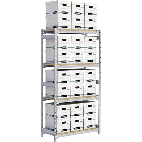 Wide Span Record Storage Shelving - RN012