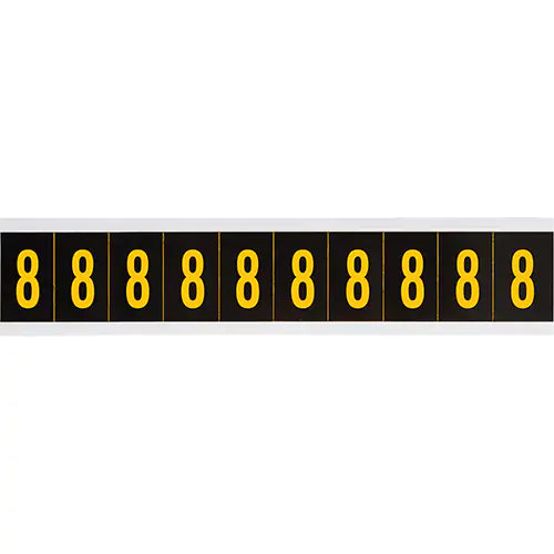 Individual Number and Letter Labels - 7897-8