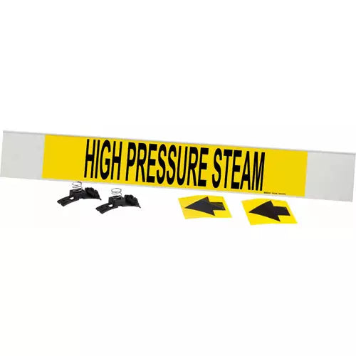 "High Pressure Steam" Pipe Marker - 5706-HPHV