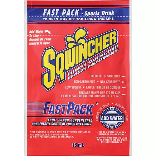 Sqwincher® Rehydration Drink Fast Pack® 0.6 - 11081