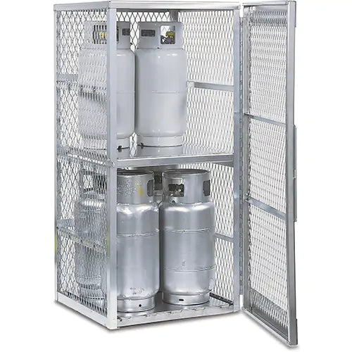 Aluminum LPG Cylinder Locker Storage - 23010
