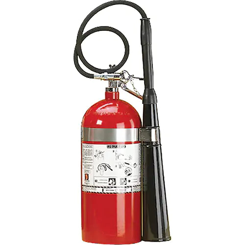 Aluminum Cylinder Carbon Dioxide (CO2) Fire Extinguishers - 10CO2