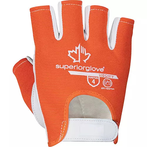 Vibrastop™ Half-Finger Vibration-Dampening Gloves Large - VIBGHFV/M