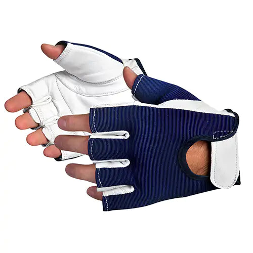 Vibrastop™ Half-Finger Vibration-Dampening Gloves Large - VIBGHFV/L