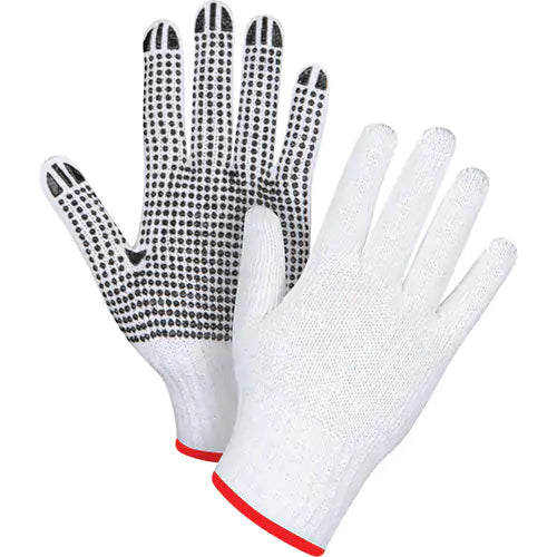 Dotted String Knit Gloves Large - SAN491R