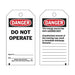 "Danger Do Not Operate" Safety Tags - 76224