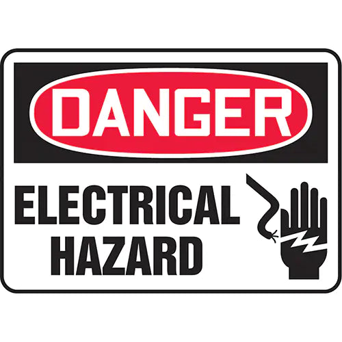 "Electrical Hazard" Sign - MELC018VS