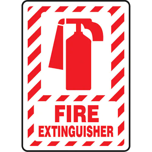 "Fire Extinguisher" Sign - MFXG419VS
