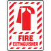 "Fire Extinguisher" Sign - MFXG419VS