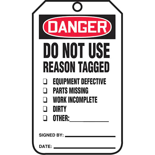 Safety Tags - MDT219CTP