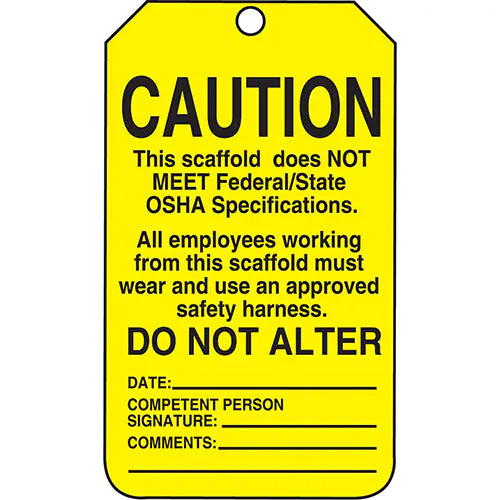 Safety Tags - TSS102CTP