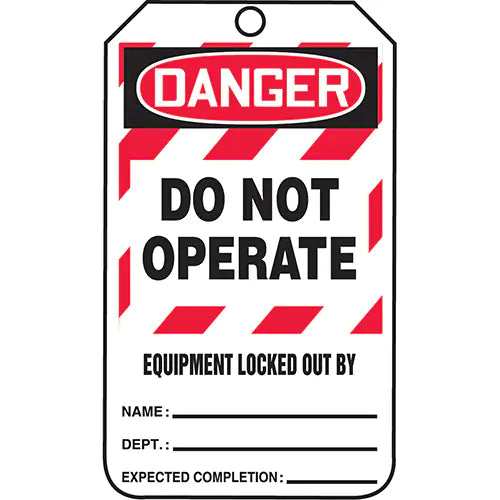 Lockout Tags - MLT409CTP