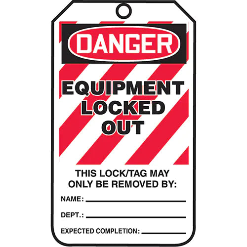 Lockout Tags - MLT410CTP
