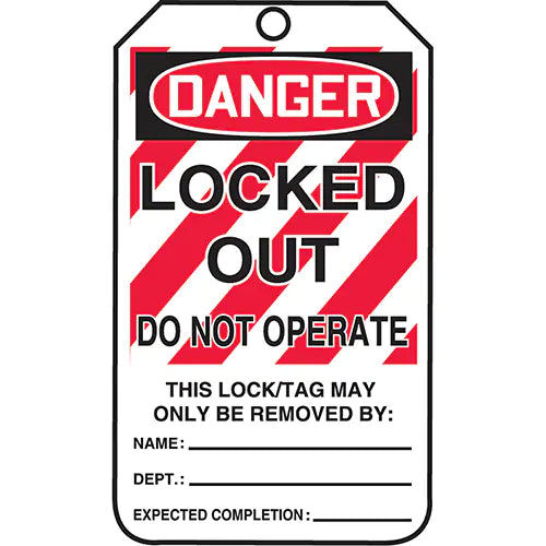 Lockout Tags - MLT407CTP