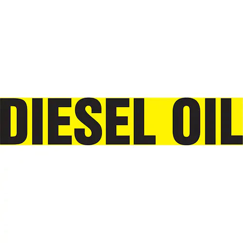 "Diesel Oil" Pipe Markers - RPK259SSD