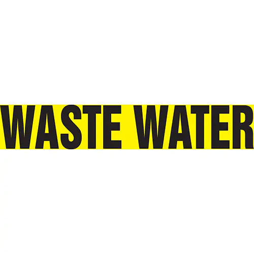 "Waste Water" Pipe Marker - RPK729SSH
