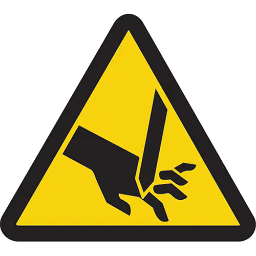 Cut or Sever Hazard ISO Warning Safety Labels - LSGW1474