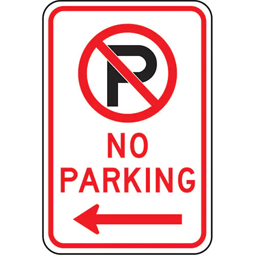 "No Parking" Sign - FRP120RA