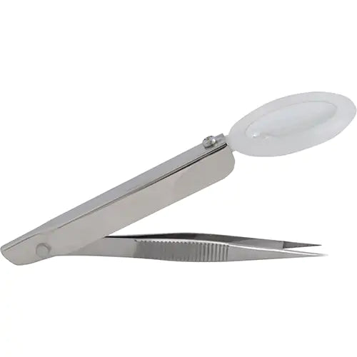 Splinter Forceps With Magnifier - SAY539