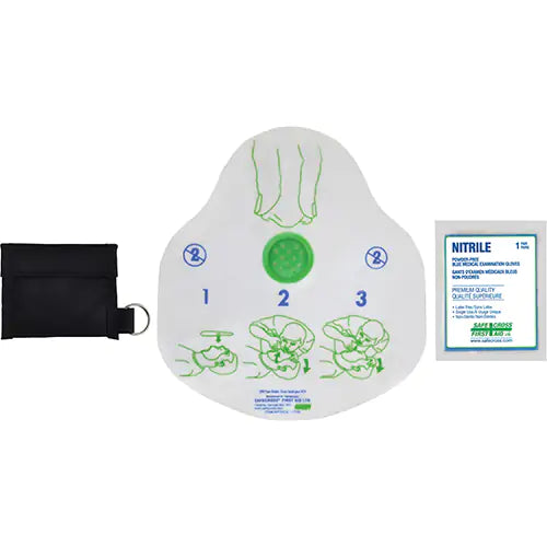 CPR Kit in Pouch With Belt Loop - 17739