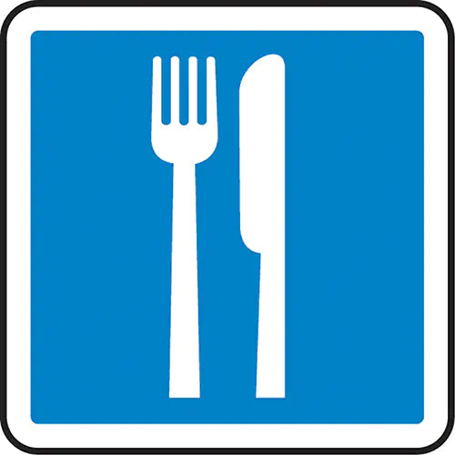 Eating Area CSA Safety Sign - MPCS542VS