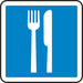 Eating Area CSA Safety Sign - MPCS542VS