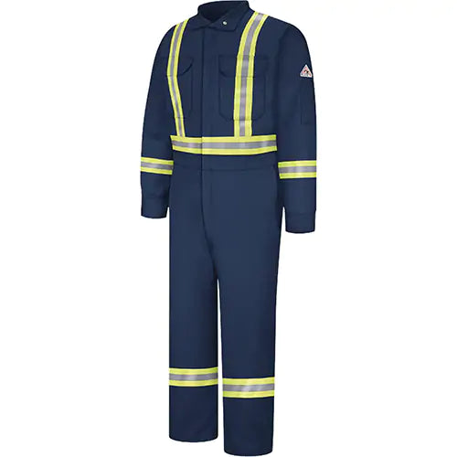 Flame-Resistant Coveralls with Reflective Trim 52 - CLBCNV-RG-52