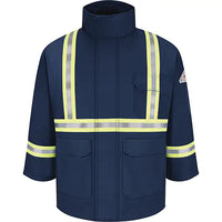 Flame Resistant Parkas with CSA Compliant Reflective Striping Medium - JLPCNV-RG-M