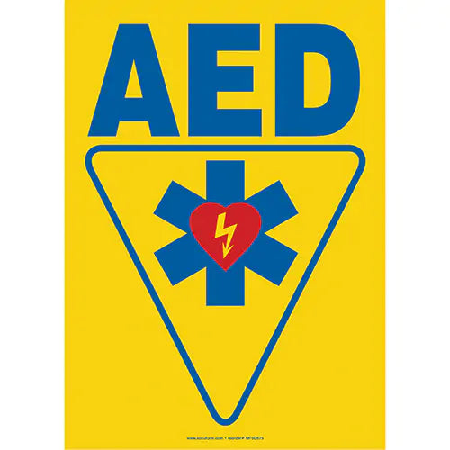 AED Sign - MFSD602VS