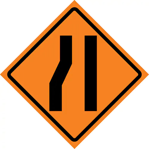 Merge Right Roll-Up Traffic Sign - 07-800-3044-L