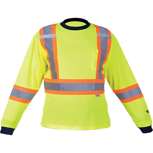 Safety Long Sleeve Shirt 2X-Large - 6015G-XXL