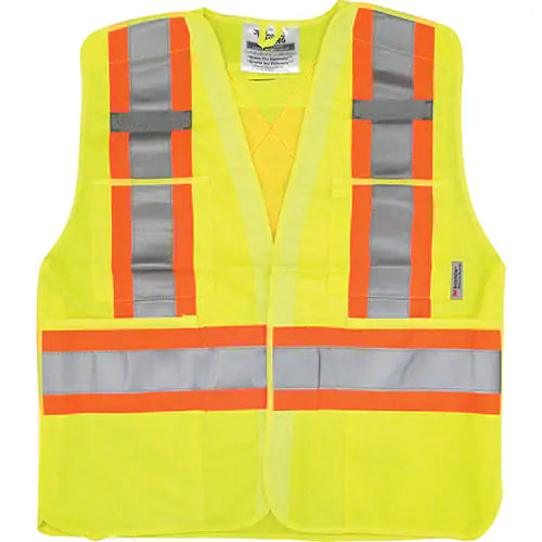 Traffic Safety Vest 2X-Large/3X-Large - 6135G-2XL/3XL