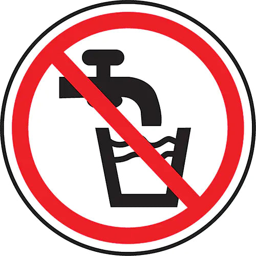 Non-Potable Water CSA Safety Sign - MPCS500VS