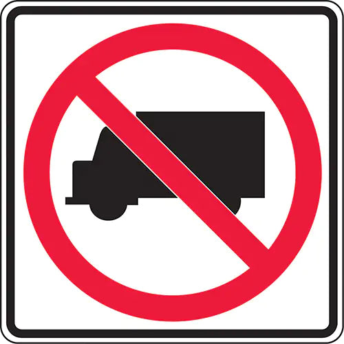 No Trucks Traffic Sign - SEA984