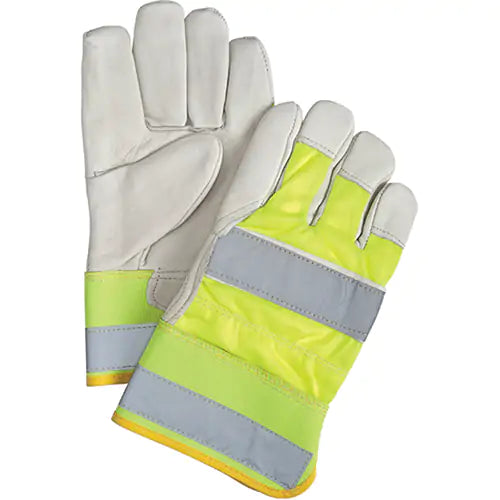Yellow High-Visibility Superior Warmth Fitters Gloves Large - SED428