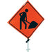 Men At Work Pole Sign - ER665F48T501