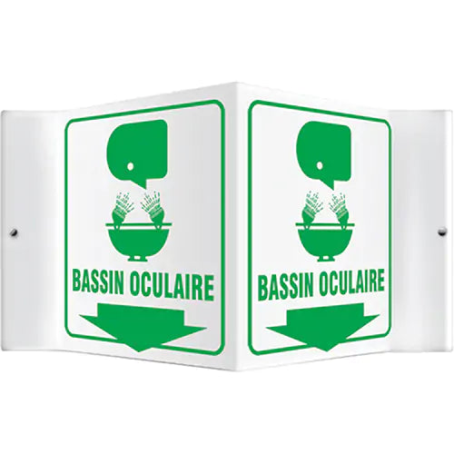 "Bassin Oculaire" Projection™ Sign - FRPSP601