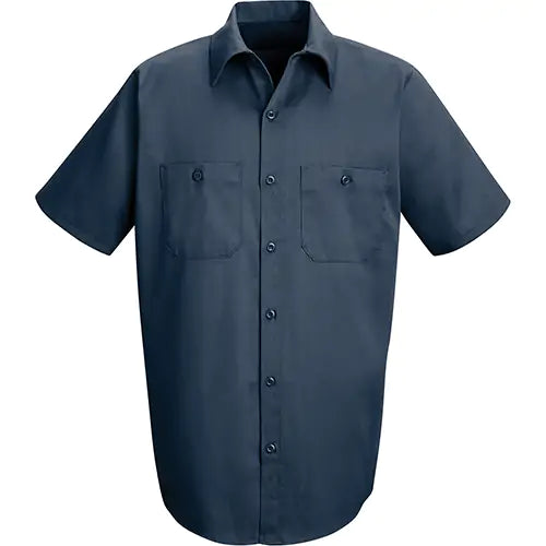Industrial Solid Work Shirts 2X-Large - SP24NV-SS-XXL